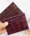 Ví đựng card da cá sấu Handmade cao cấp AWL124
