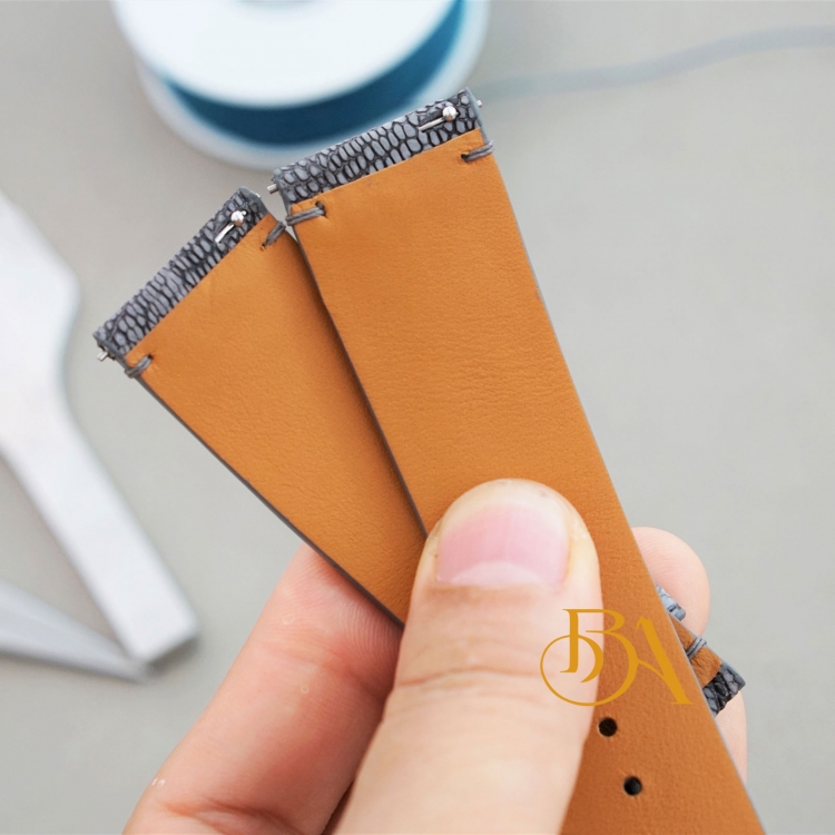 Dây da đồng hồ sử dụng chốt tháo nhanh của B.A Handmade