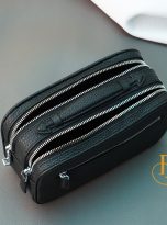 Clutch Togo den handmade cao cap – clutch choi golf (1)