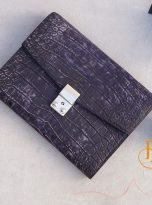 Clutch cam tay da ca sau Nubuck cao cap Handmade (3)