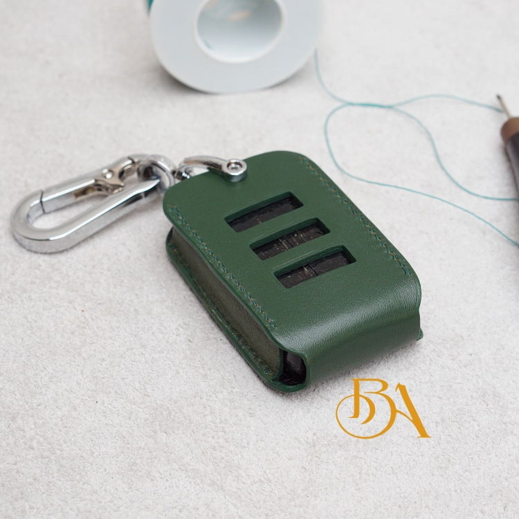 Bao chìa Khóa Jaguar XE, XF, XJ, XJL, F-Pace, E-Pace, F-Type, S-Type da bê Nappa CLC06