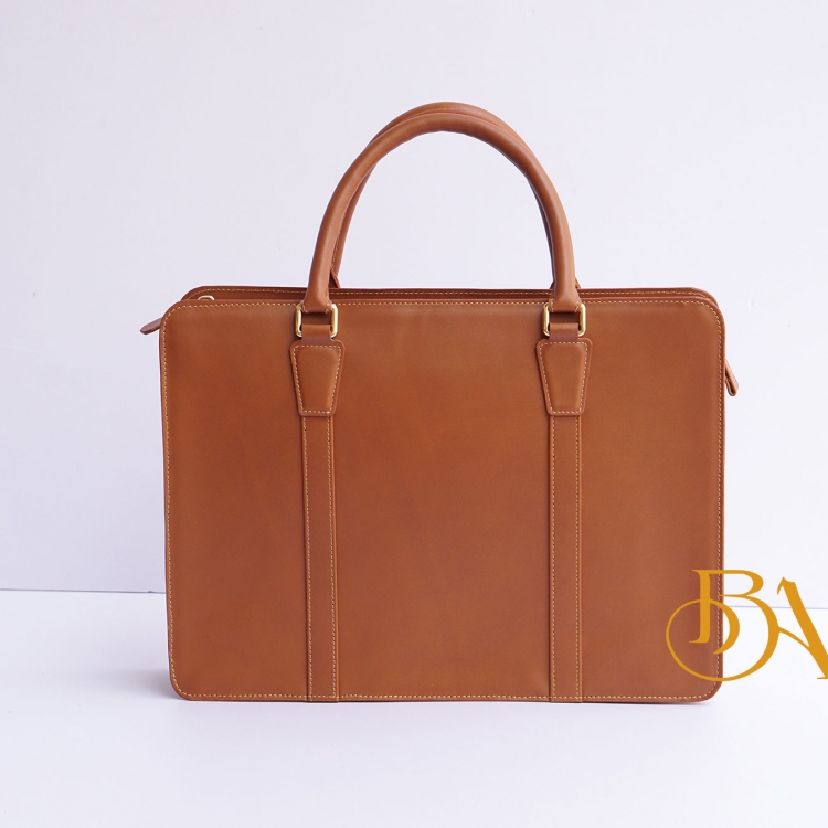 Túi xách công sở da bò Nappa, Cặp laptop da bò CTB013