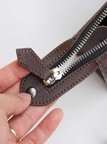 clutch cam tay da Epsom nhap khau mau nau Chocolate 1 (1)