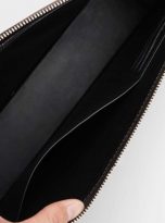 clutch cam tay da Epsom nhap khau mau nau Chocolate (8)