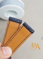 day da Handmade – day dong ho da bo Togo xin mau xanh navy (8)