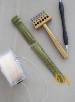 day da ky da Handmade cao cap mau xanh Olive (5)