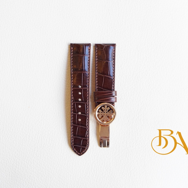 Dây da Patek Philippe, Dây đồng hồ cá sấu Pháp cao cấp AL134
