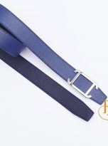 that lung da be 2 mat cao cap – day lung da bo Handmade mau xanh navy (10)