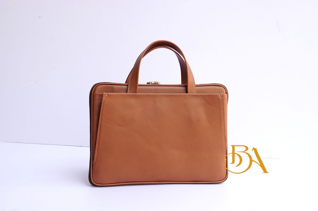 Túi laptop da bò thật