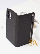 bao da dien thoai iphone chat lieu da be Togo ket hop da ca sau den (1)