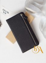 bao da dien thoai iphone chat lieu da be Togo ket hop da ca sau den (2)