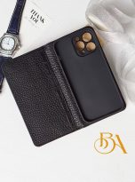 bao da dien thoai iphone chat lieu da be Togo ket hop da ca sau den (3)