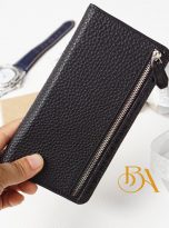 bao da dien thoai iphone chat lieu da be Togo ket hop da ca sau den (6)