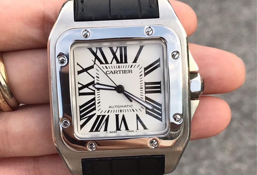 Đồng hồ Cartier Santos: Biểu Tượng Đẳng Cấp và Sự Kết Hợp Hoàn Hảo với Dây Da