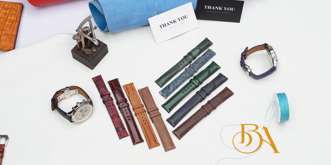 Quy Trình Chế Tác Một Bộ Dây Da Đồng Hồ Handmade