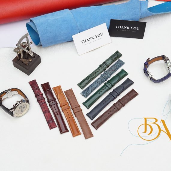 Quy Trình Chế Tác Một Bộ Dây Da Đồng Hồ Handmade