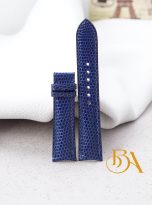 curved end lizard leather watch strap handmade (16)