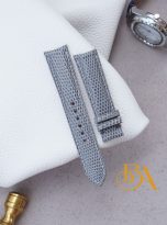 curved end lizard leather watch strap handmade (9)