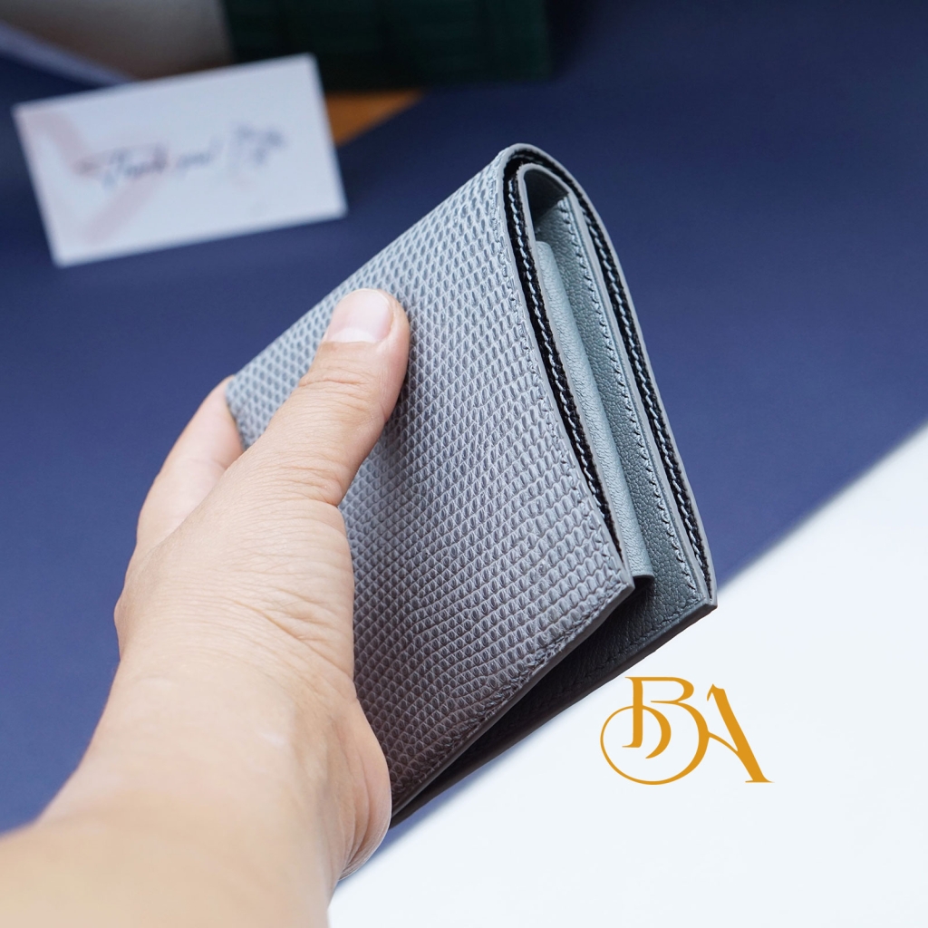Ví da handmade da kỳ đà nhập khẩu