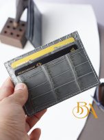 vi dung card da ca sau handmade cao cap – vi da alligator Phap (1)