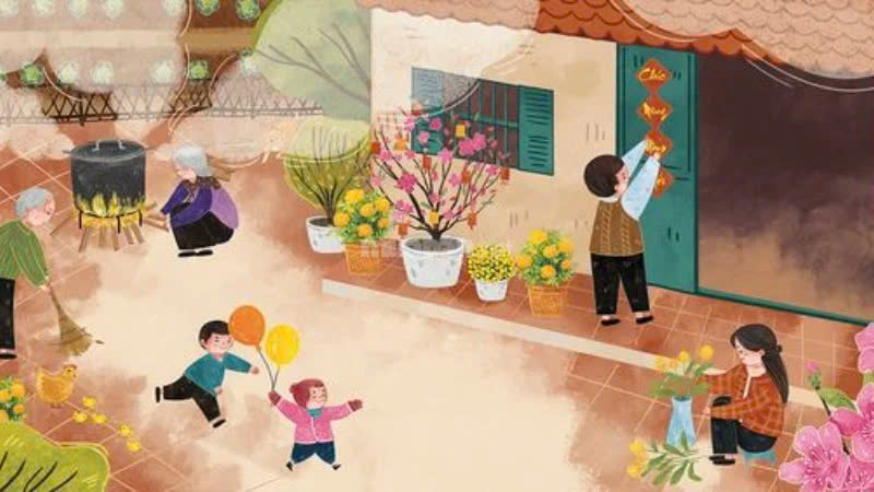 Dọn dẹp nhà cửa đón Tết