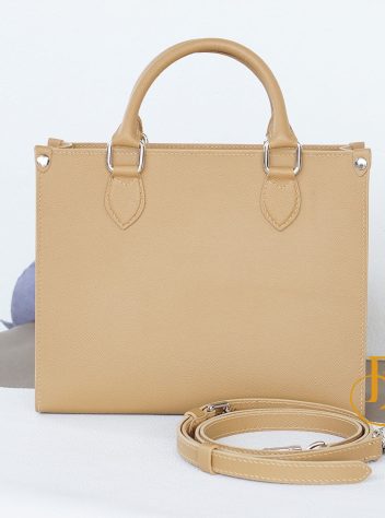 Túi xách nữ da Epsom nhập khẩu, túi da Handmade cao cấp CTB022