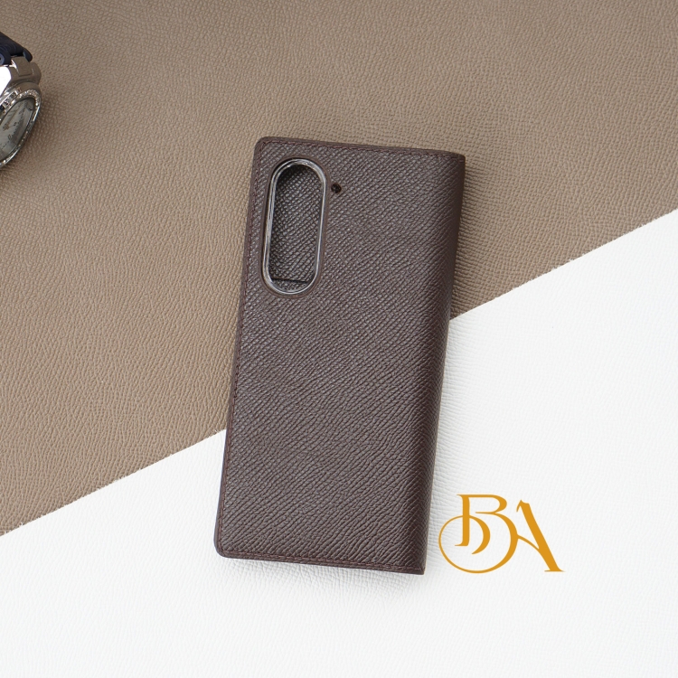 Bao da Z Fold 6, ZFold 5 bao da bê Epsom cho samsung zfold - LC114