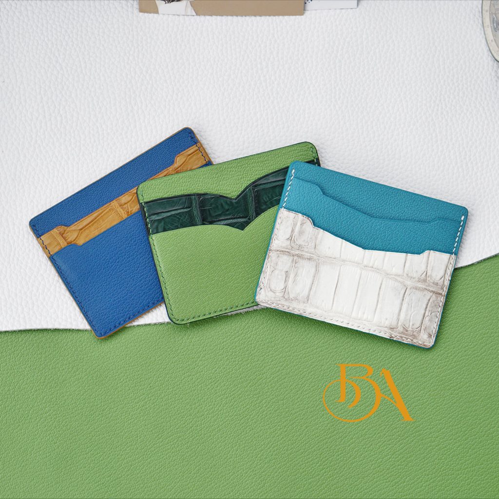 Ví đựng card da thật