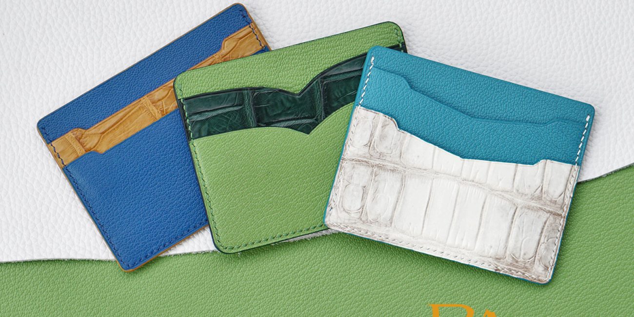 Sự Kết Hợp Của Nhiều Loại Da Khác Nhau Khi Chế Tác Bóp Da Thủ Công