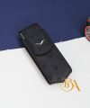Bao da Vertu Signature da đà điểu màu đen LC118