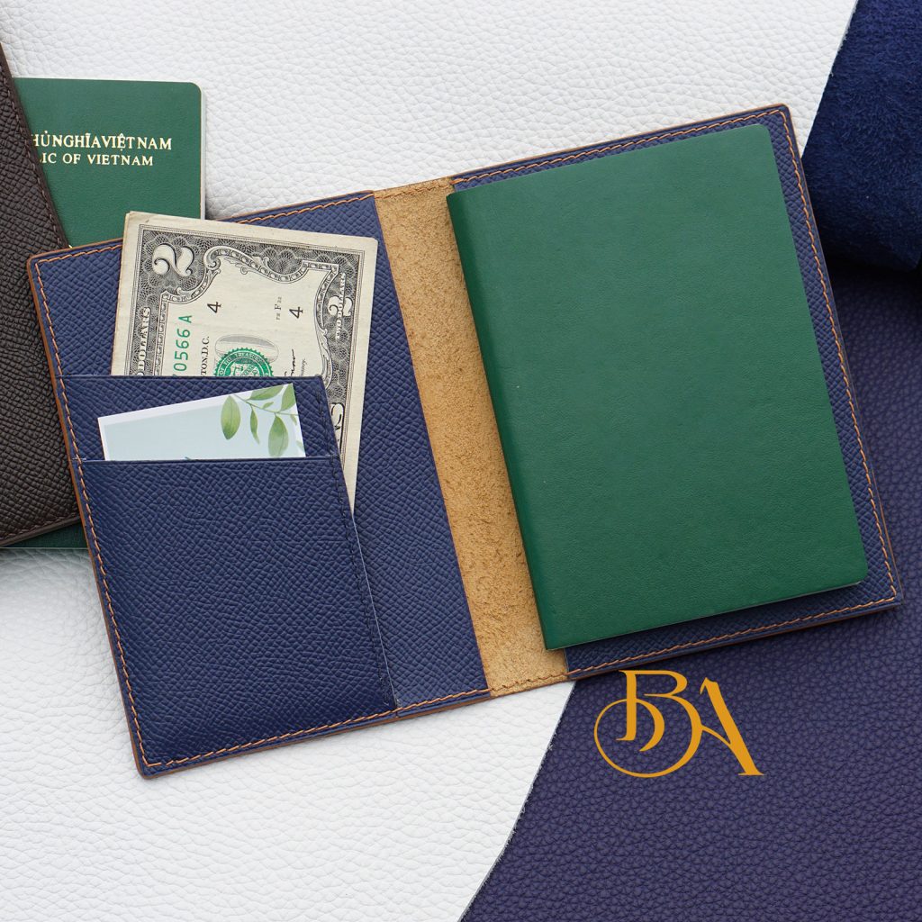 Bao da passport handmade, hộ chiếu