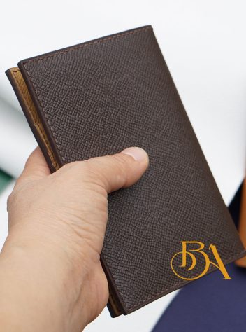 Bao da passport, ví hộ chiếu da bê Epsom nhập khẩu LPP02